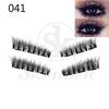 4 Pcs Sexy Full Coverage Glue-free Triple Magnet Extension Tools Cross Wispy False Eyelashes