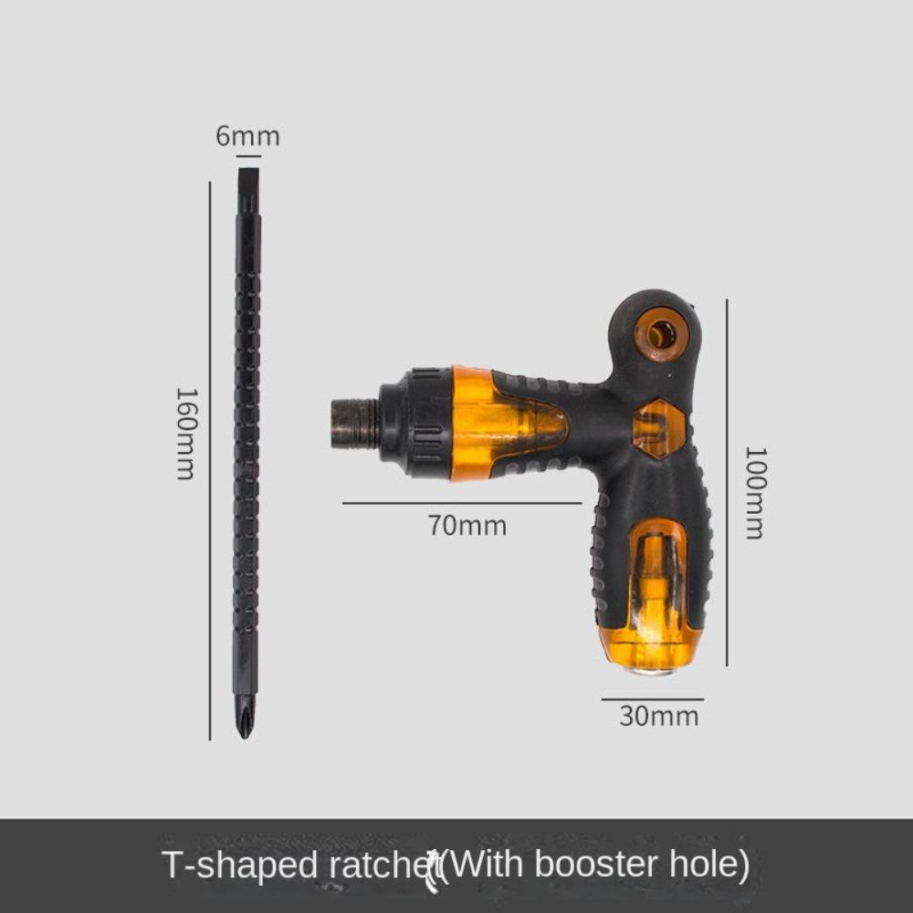 Bit Set Dual-purpose Screwdriver Ratchet Screwdriver Set Ratchet Wrench Bits Screwdriver Kit