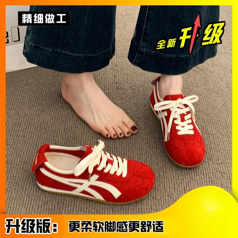 Retro women's 2 new autumn versatile flat-bottomed sports and leisure shoes