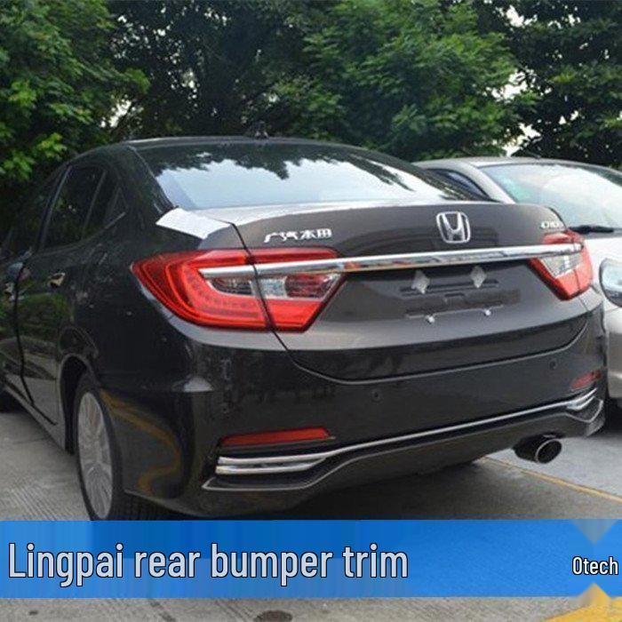 

Защитная накладка заднего бампера и модификация накладки порога двери Honda Crider 71 cm