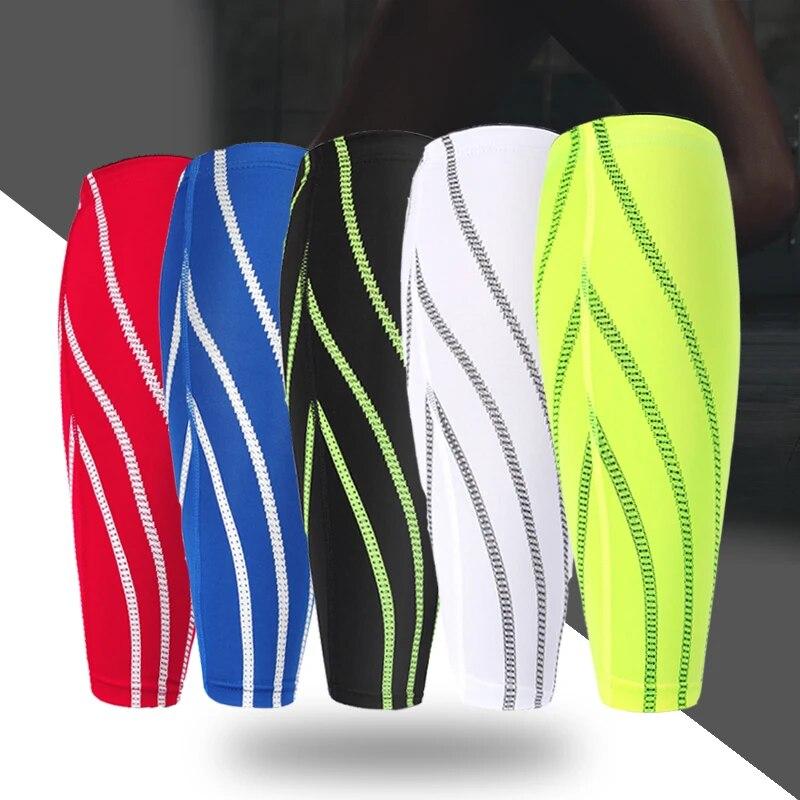 

1 пара велосипедных беговых походов с рукавами до середины икры, спортивные леггинсы, баскетбольные леггинсы с рукавами для футбола, защита ног, футбольные гетры