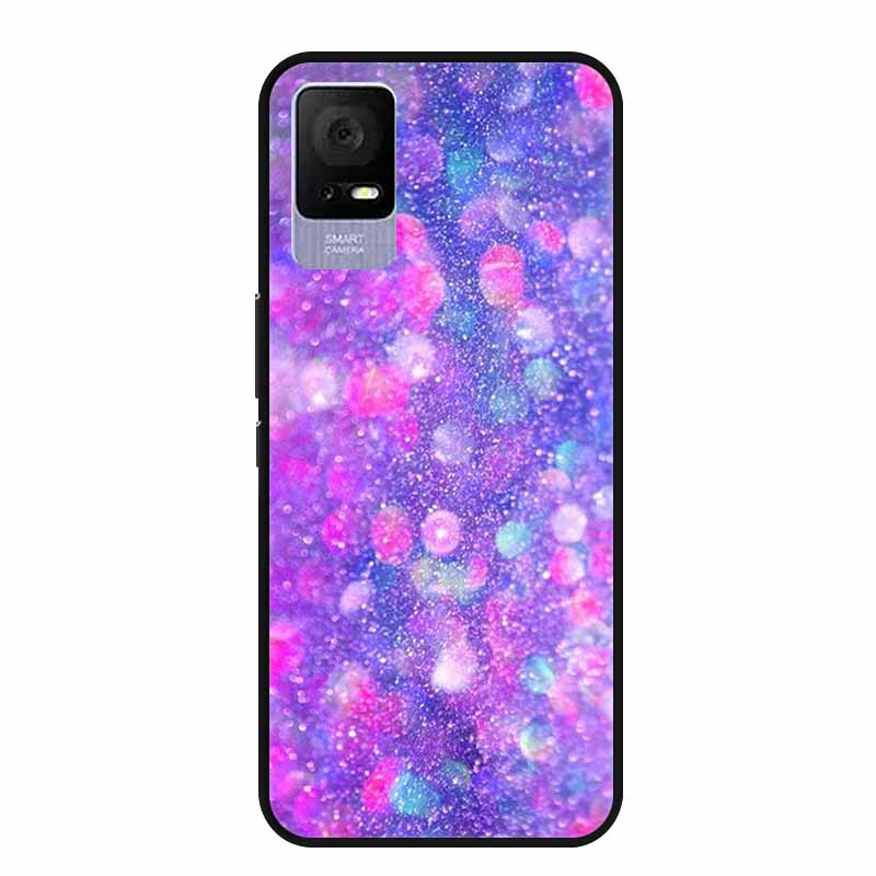 For TCL Ion V Case IonX Painted Cat Soft TPU Black Silicone Phone Cases for TCL Ion X Cover Fundas IonV Coques for TCLIonX Bags