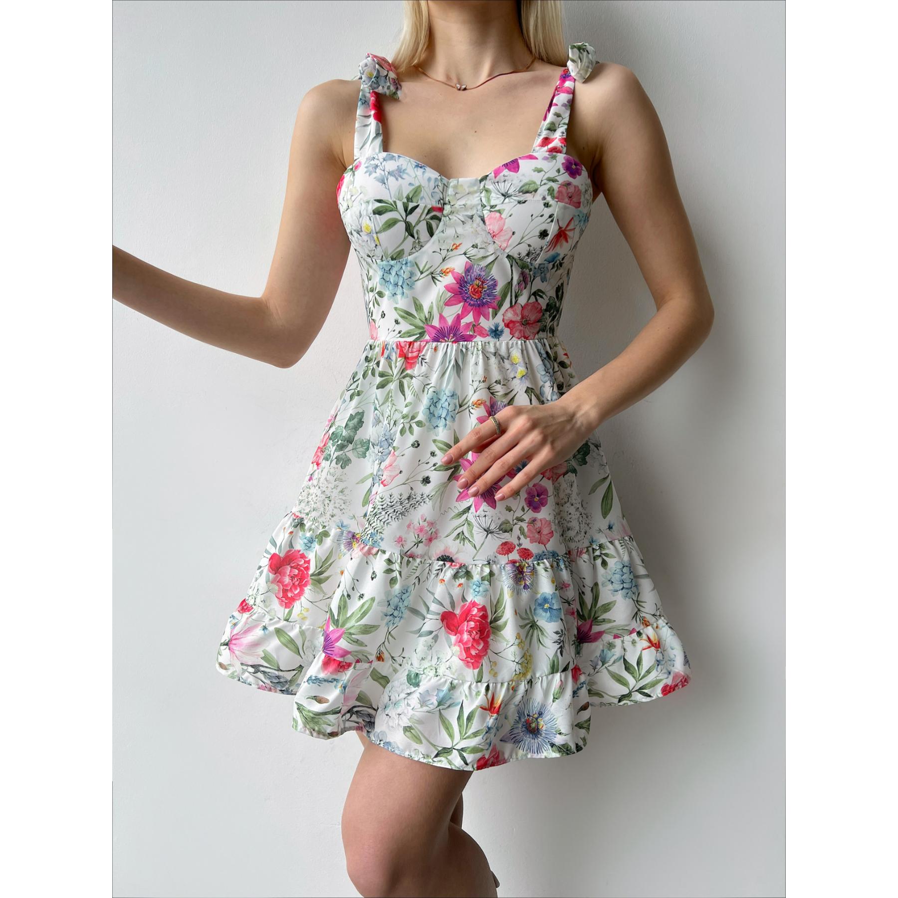 

Женское мини-платье Ophelia с цветочным принтом