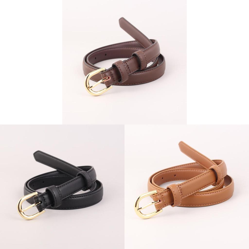 Genuine Leather Womens Casual Belt With Pin Buckle For Dresses And Pants Perfect For Spring 2026