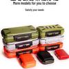 Multi-functional Fishing Tackle Box for Hooks, Lures, Tools, and Jewelry Storage