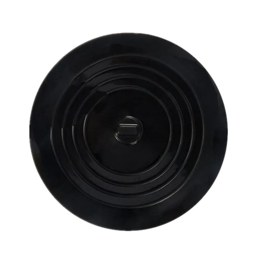 

Пробка для ванны, большая силиконовая пробка для слива, пробка для волос, пробка для ванны, плоская присоска для кухни, ванной, прачечной чёрный