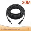DC Extension Cable 5.5mm x 2.1mm Male to Female Wide Application 1M-20M for Small Home Appliance LED Strip CCTV