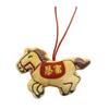 Bag Pendant Cartoon Horse Doll Hanging Ornament Horse Zodiac Brooch Bags Keys Accessory Statement Gift