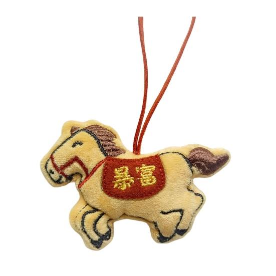 Bag Pendant Cartoon Horse Doll Hanging Ornament Horse Zodiac Brooch Bags Keys Accessory Statement Gift