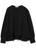 BEAMS Life Store by BEAMS Women's Land & Water V-Neck Cardigan, Long Sleeve Tee, Quick-Drying and UV Protection, Black, One Size
