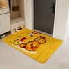 Tappetino per Pavimento Anime G-Garfield Tappetino per Porta in Flanella Antiscivolo Assorbente Lavabile Tappeto per Interni Casa