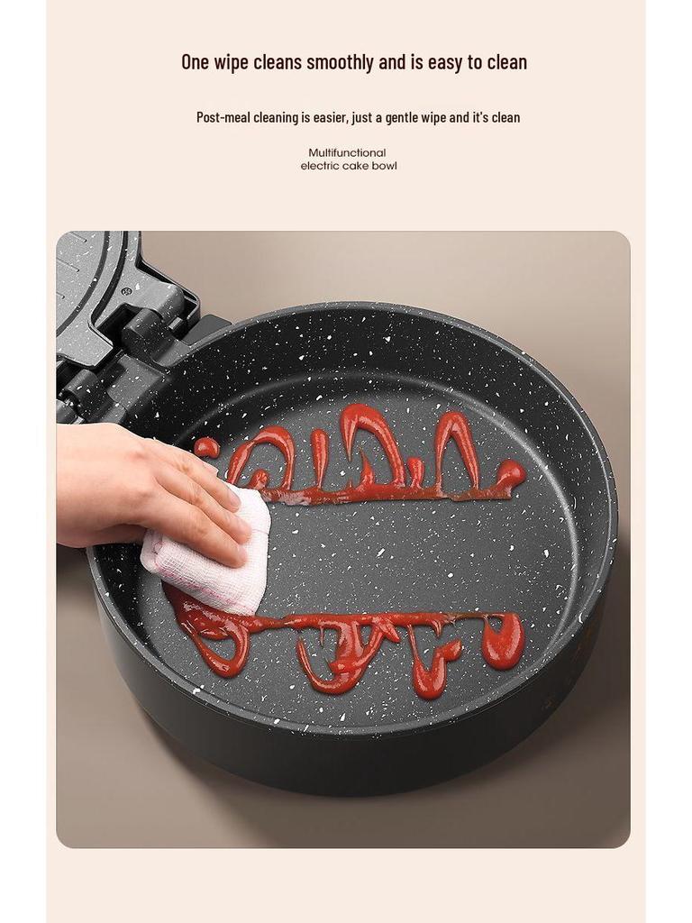 Dual-Sided Electric Griddle and Hot Pot: Multi-functional Pancake Maker, Baking Pan, and Grill