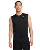 Nike Legend Sleeveless DX0992 Silver M Dri-FIT T-Shirt Black/Matte