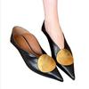 Luxury Women Heeled Shoes Pointed Toe Low Heels Designer Shoes Sexy Dress Woman Pumps 2025 Summer Elegant Zapatos Mujer