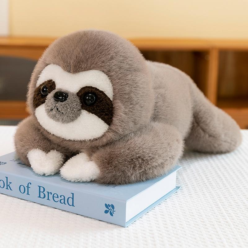 Mego Herriot Plush Sloth Monkey Seal Doll – Comforting Toy for Kids