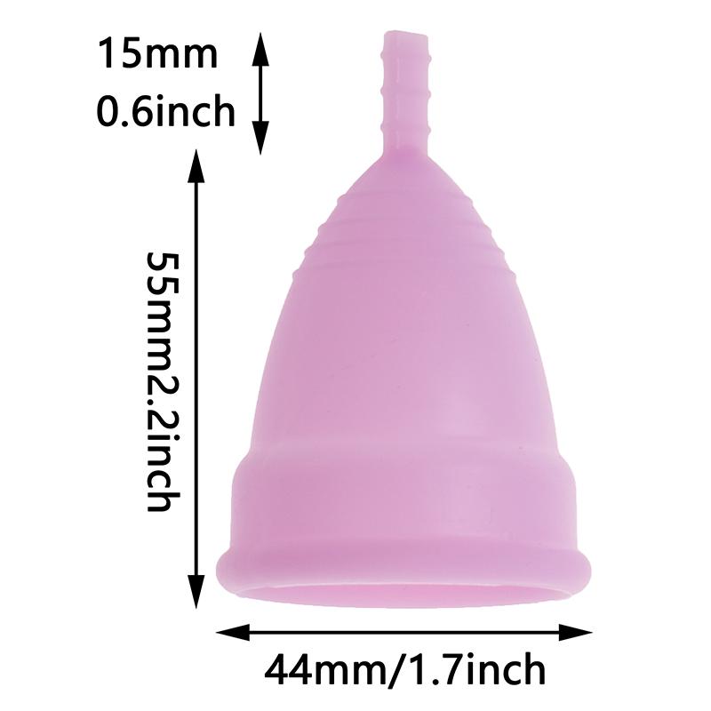Women Lady Period Cup Medical Grade Silicone Feminine Hygiene Menstrual Cup