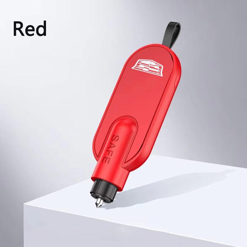 Marteau de sécurité pour voiture Brise-vitre d'urgence Coupe-ceinture de sécurité pour Cadillac ATS BLS CT6 CT4 SLS CTS ESCALADE STS XLR XT4 XT5