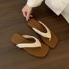 Fashion SUOJIALUN 2025 Summer New Candy Color Women Slipper Fashion Soft Flat Heel Outdoor Casual Slides Open Toe Outdoor Beach Sandal