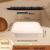 Ji Wang Gu 1000ml Rectangular Biodegradable Disposable Food Containers (300-pack)