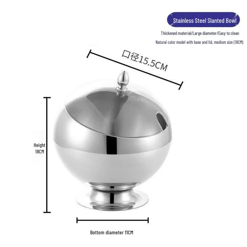 

Stainless Steel Buffet Seasoning & Snack Serveware
