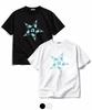 NP STUDIO Music Note Oversized Short Sleeve T-Shirt [ 2 Colors ]