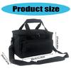 Charging Cable Travel Power Accessory with Multiple Pockets Compartment Travel Carrying Bag Portable Power Station Bag