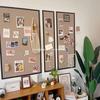 Felt Wall Sticker Board: Cork-Style, Punch-Free, Photo Display & Message Board for Living Room Decor