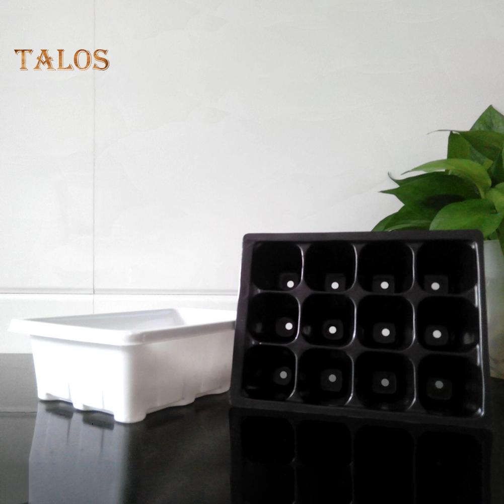 Garden 1L 12-Hole Garden Planting Se Eds Germination Box Nursery Pot Se Edling Case Tray
