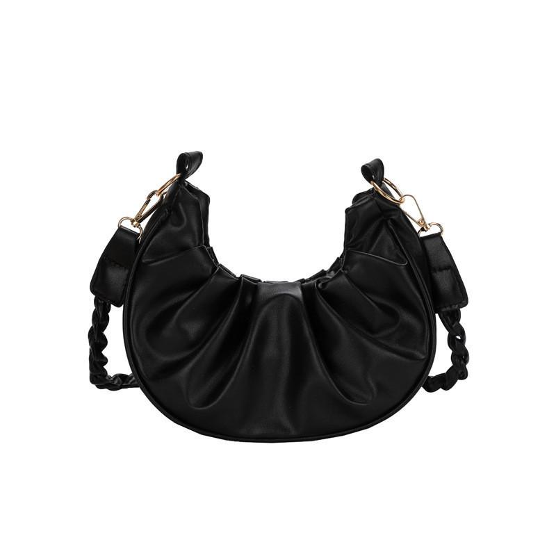 Fashionable Cloud Shoulder Bag For Women 2023 Trendy Pu Leather Small Handbag