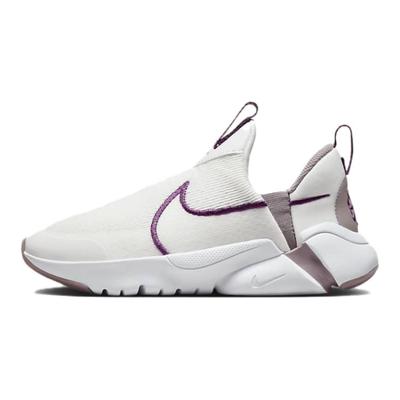 Flex Plus 2 Cushioning, Wear Resistant Low Top Kids' Running Shoes White Purple Sneakers DV8999-102