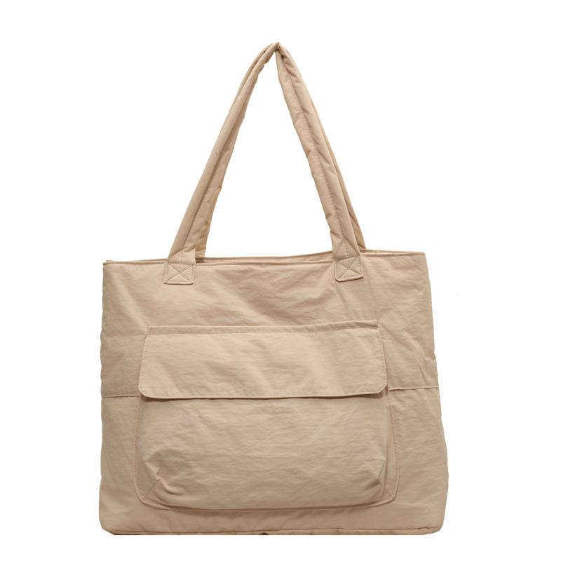 Fashion Versatile Handbag Large Capacity Bag Women's Commuter Nylon Bag Student Class Shoulder Bag Personalized Tote Bag