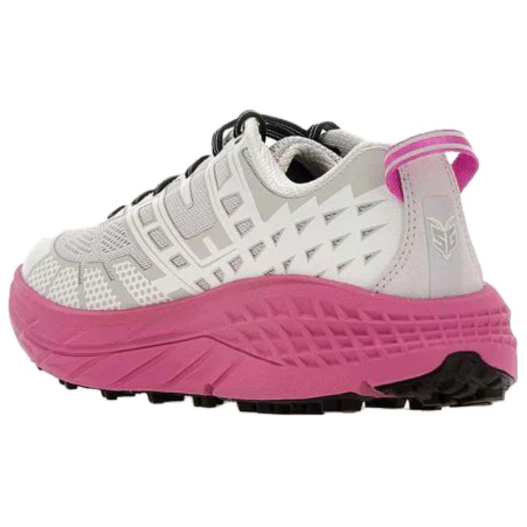 HOKA One One SPEEDGOAT 2 Trail Running Shoes Unisex White Purple Pink 1162710-CNFC
