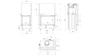 Steel fireplace KRATKI MBA right 17 kW Ø 200 Lift-up