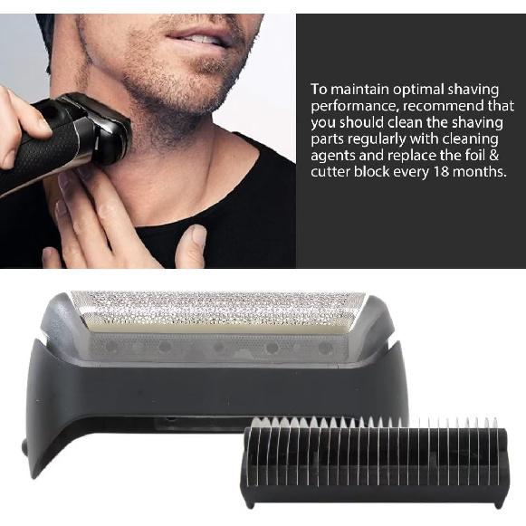 SUPPLE 10B Replacement Shaver Foil Cutter for Braun Series 1 170 180 190 1715 1735 1775 Z20 Z30 Z40 5729 Shaving Heads Blades