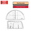 Tactical Map Drawing & Positioning Rulers