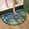 Dopamine Quick Drying Bathroom Absorbent Floor Mat, Anti Slip Diatomaceous Earth Floor Mat
