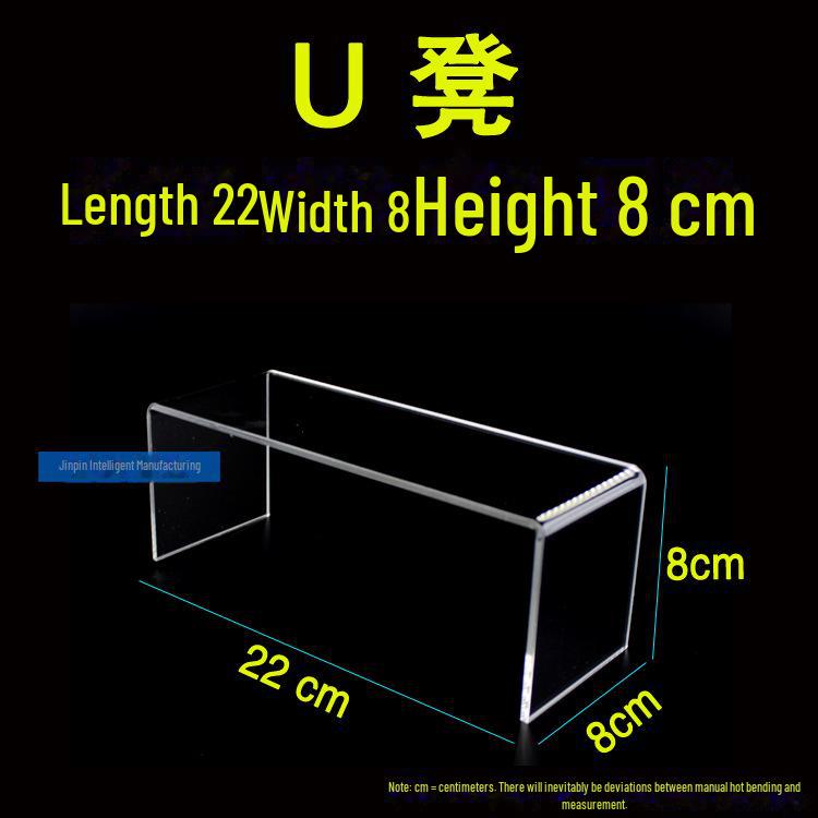Transparent Acrylic Shoe Display Rack for Adult & Children's Shoes