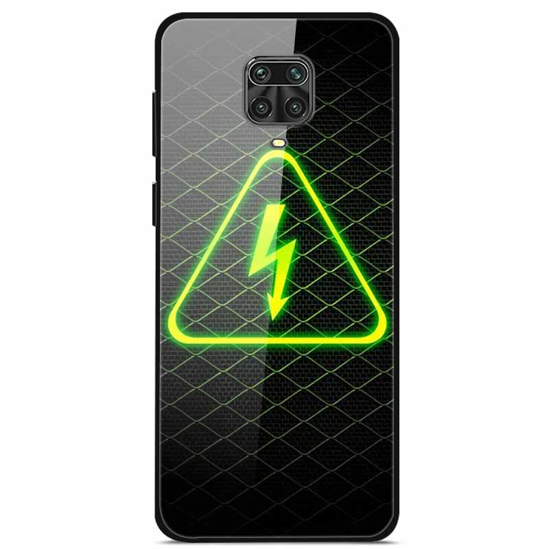 For Xiaomi Redmi Note 9 Pro Case Tempered Glass Hard Phone Back Cover for Redmi Note 9S 9 S Cases Hongmi Note9S Note9 9Pro Coque