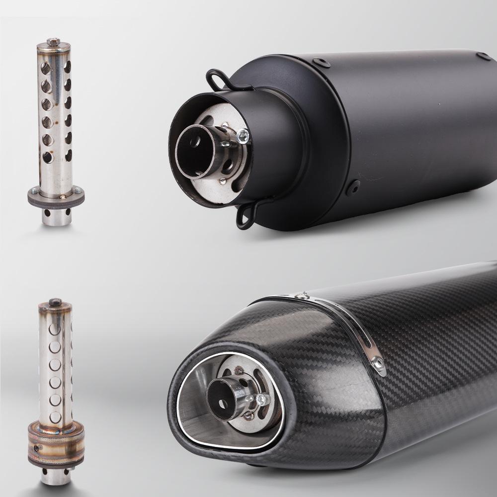 Universal Motorcycle Exhaust Modify 48MM 51MM Catalyst Noise Sound Valve Type DB Killer For Most Tail Killer Muffler