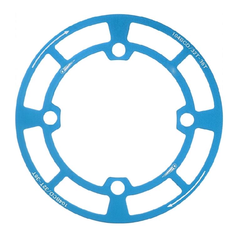 Aluminum Alloys Single Speed Chainring Guard for Bicycles Crankset Protections Crank Protector Bicycles Chainring Cover