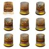 Rotating Whiskey Glass 360 Degree Spinning Lead-Free Tumbler for Bourbon 260ml Swirl Whiskey Glass Unique Gift for Men