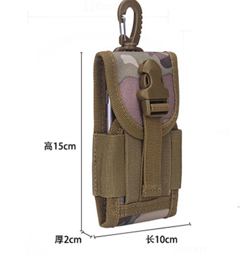 Robuste 5,5 Zoll Armee Taktische Tasche für Handy Haken Abdeckung Beutel Hülle Langlebig