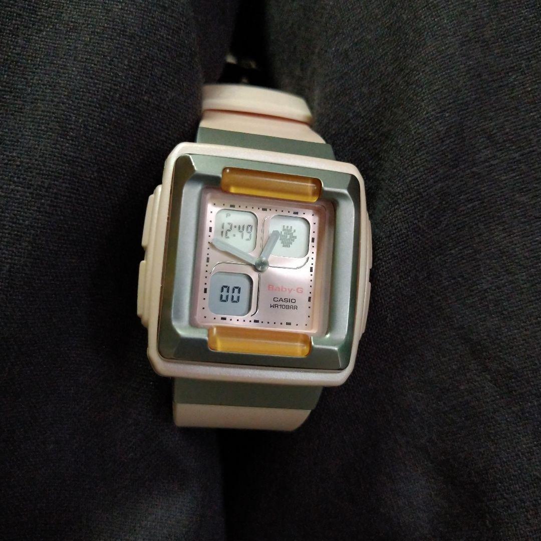 CASIO Baby-G Watch Pink Square BG-80 G-Shock