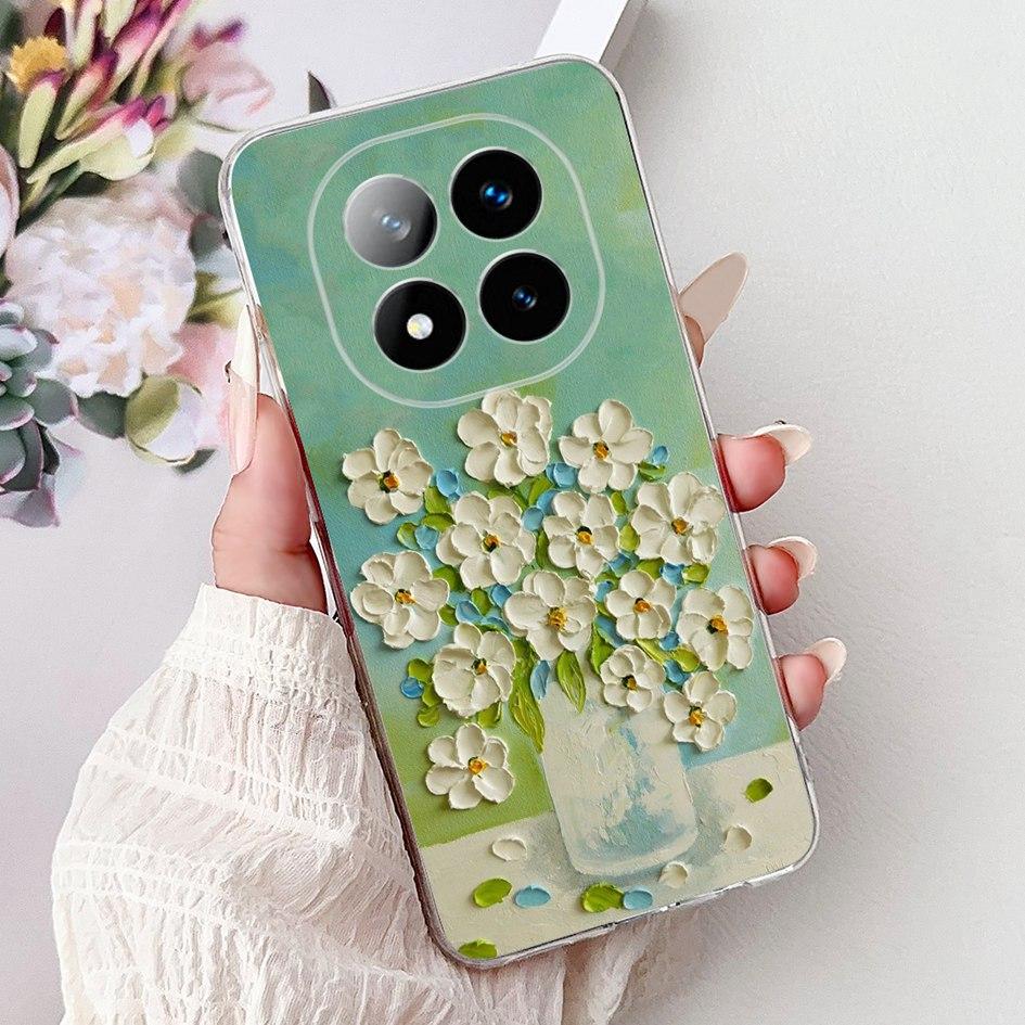 For Phone Case Xiaomi Redmi Note 14 Pro Plus Cover Cool Lion Marble Soft Silicone Funda on Redmi Note 14 Pro 5G Shockproof Coque