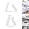 4 Pezzi Clip Tovaglia Trasparenti, Portatovaglia, , Morsetti Trasparenti per Tovaglia, Antivento per