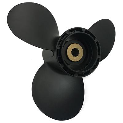 Boat Propeller 9 1/4x9 Fit for Suzuki Outboard DT9.9-15 3 Blades Aluminum 10 Tooth OEM NO: 58100-93723-019 9.25x9