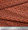 Soimoi Japan Crepe Satin Fabric Artistic Floral Decor Fabric Printed Metre 42 Inch