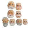 Santa Claus Masks: Cross-Border Christmas Decorations, Plastic Face, Multiple Specifications