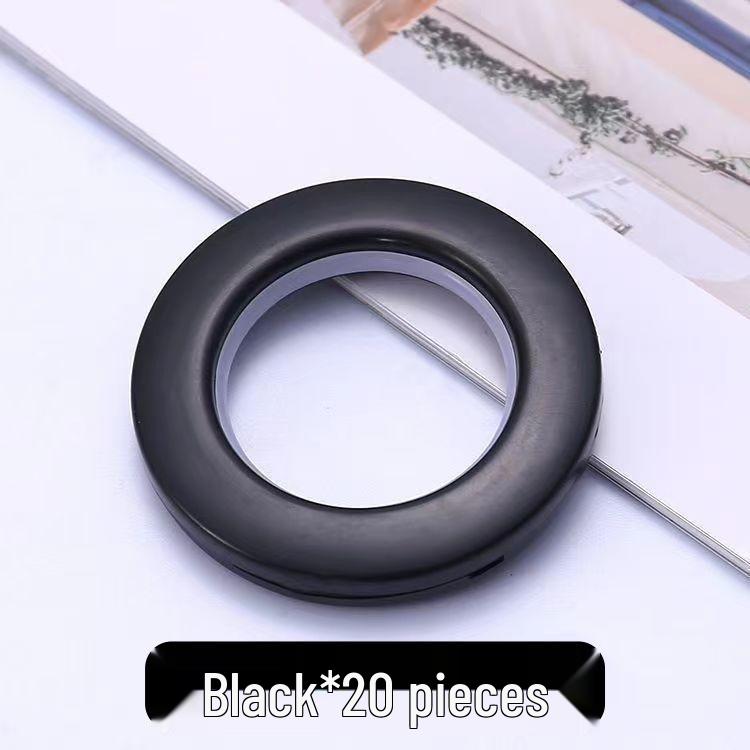 

20 Silent Curtain Rings for Roman Rods - Newcomer Offer Included