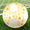 1pc Golden Starry Sky Outdoor Sports Football, Size 5, Comfortable And Durable Feel,Gift Yy26060460